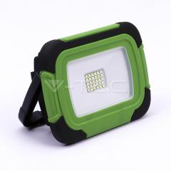 LED prenosný nabíjateľný reflektor 20 W čierny 6400K