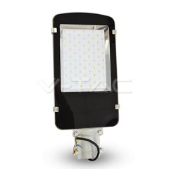 LED pouličné svietidlo 50 W SLIM studená biela A++