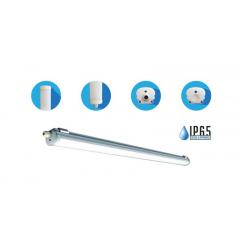 LED vodeodolná lampa ECONOMY 150 cm 48 W denná biela