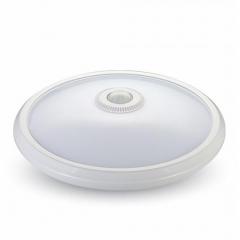 LED stropné svietidlo s IR senzorom pohybu 12 W denná biela IP20 plast