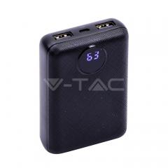 Powerbanka 10000 mAh čierna s displejom