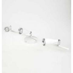 Nástenný LED luster 3 x 4,5 W denná biela biely  