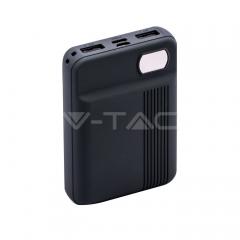 Powerbanka 10000 mAh šedá s displejom