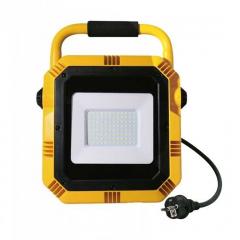 LED prenosný reflektor 50 W studená biela 5 rokov záruka