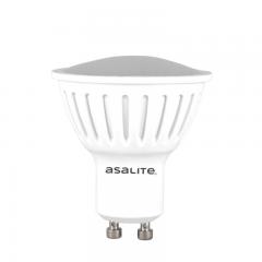 LED bodová žiarovka GU10 5W studená biela 110° mliečna