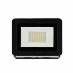 LED reflektor 20 W denná biela čierny