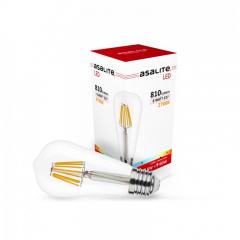 LED žiarovka filament 8 W teplá biela ST64