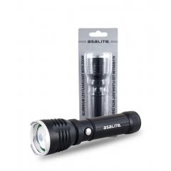 LED prenosná baterka na svietenie 3W 3 funkcie + zoom