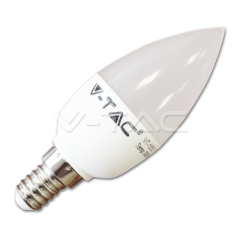 LED žiarovka E14 sviečka 6 W teplá biela stmievateľná