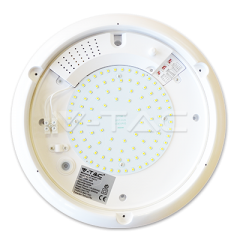 LED svietidlo s mikrovlnným senzorom 16 W denná biela IP65 biele