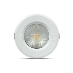 LED downlight kruh 10 W teplá biela A++ vysokosvietivé