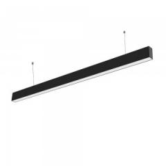 LED lineárne závesné svietidlo 40 W 120 cm denná biela čierne 