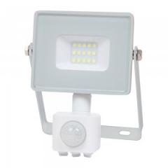 LED reflektor so senzorom 10 W denná biela biely 5 rokov záruka