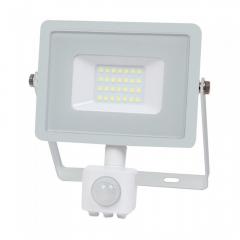 LED reflektor so senzorom 20 W teplá biela biely 5 rokov záruka
