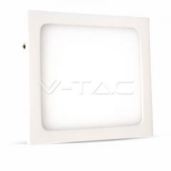 LED panel prisadený štvorcový 6 W SLIM teplá biela  biely