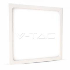 LED panel prisadený 12 W SLIM studená biela štvorcový bílý