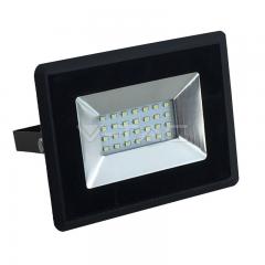 LED reflektor 20 W E-series denná biela čierny