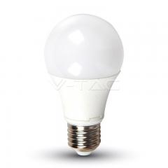 LED žiarovka E27 9 W teplá biela plastová