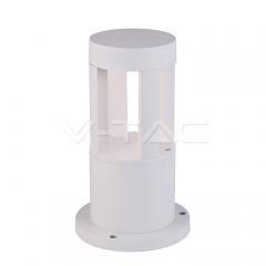 LED záhradné svietidlo stĺpik 10 W 25 cm denná biela biele