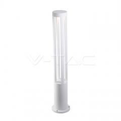 LED záhradné svietidlo stĺpik 10 W 80 cm denná biela biele