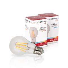 LED žiarovka filament E27 6 W teplá biela klasická číra